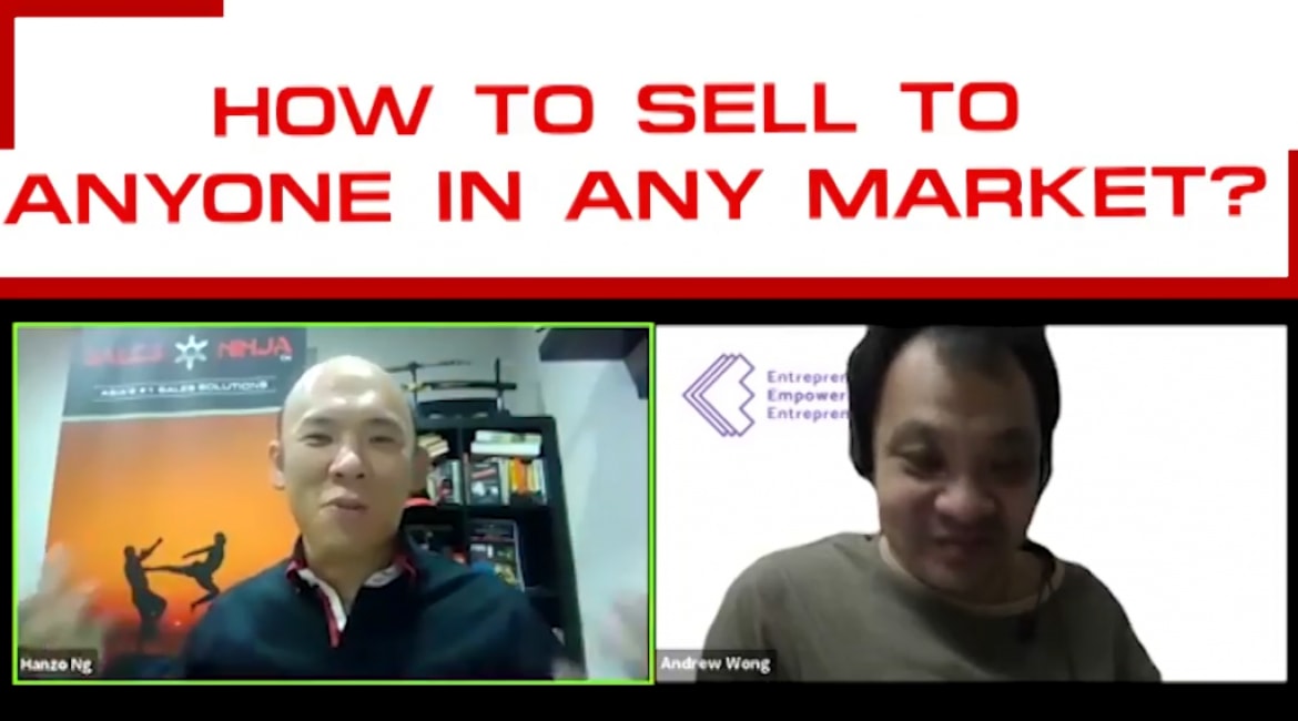 How To Sell To Anyone In Any Market - Sales Ninja Blog