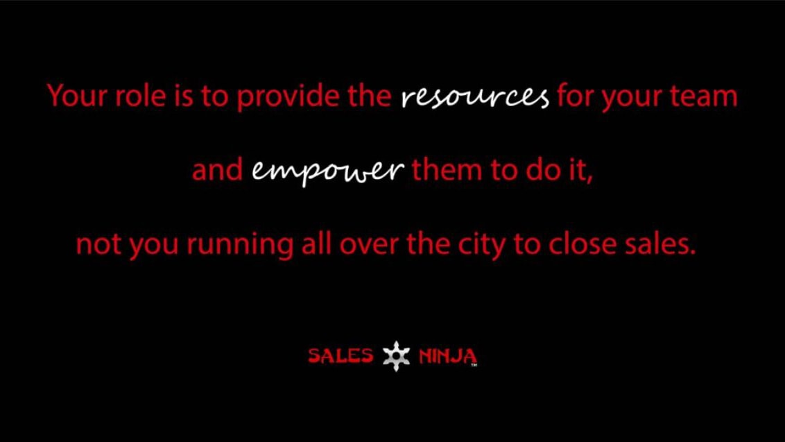 Sales Leaders need to pass down these sales recipes - Sales Ninja Blog
