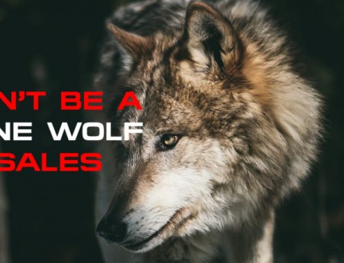 Don’t Be A Lone Wolf in Sales!