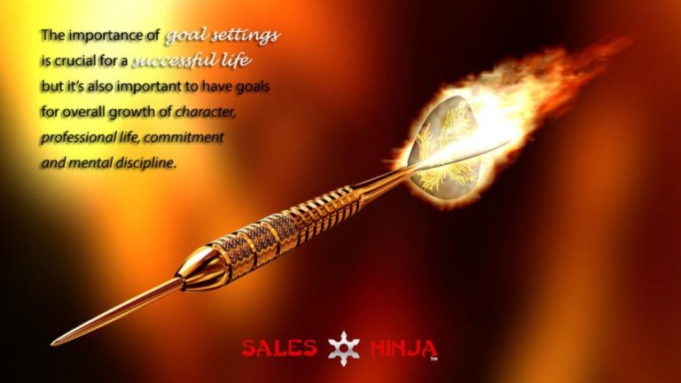 Why Goal Setting Is Important - Sales Ninja Blog