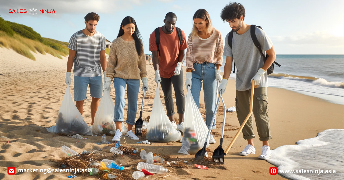 beach cleanup