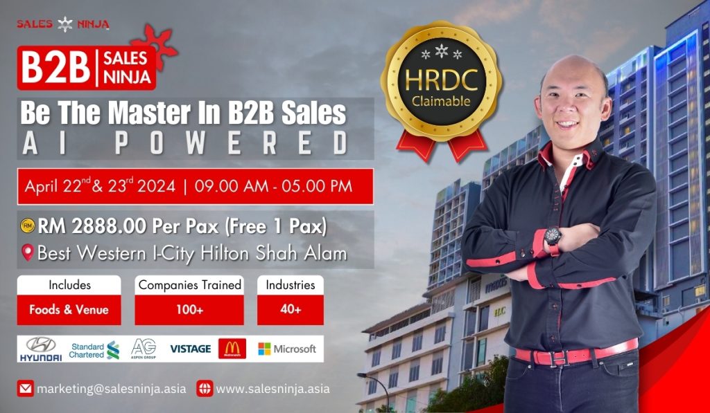 Sales Leadership Training in Malaysia by Sales Ninja